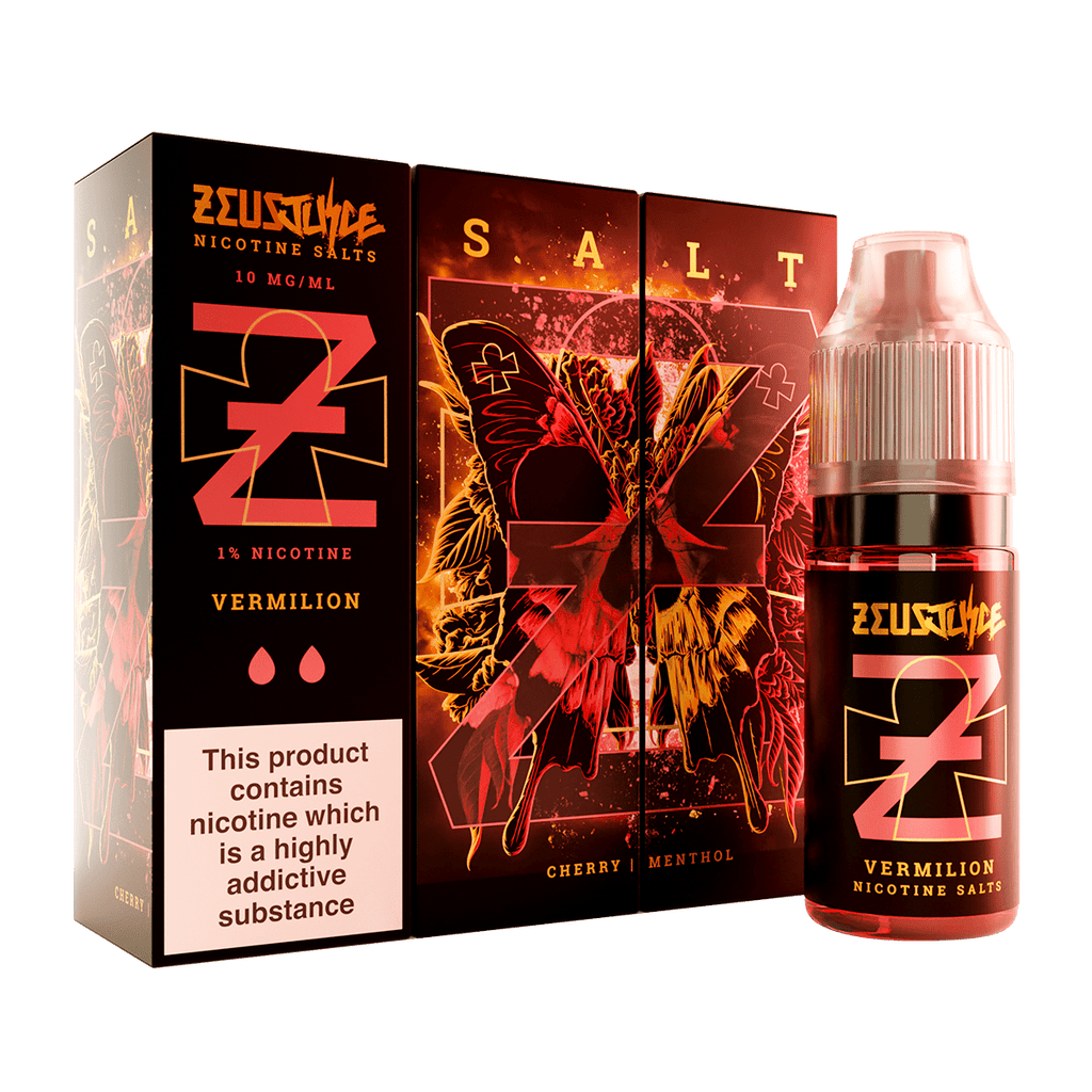 Zeus Juice Nic. Salt - Vermilion - Master Vaper