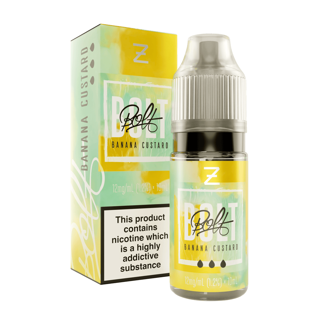 Zeus Juice Bolts 10ml - Banana Custard - Vapeorist