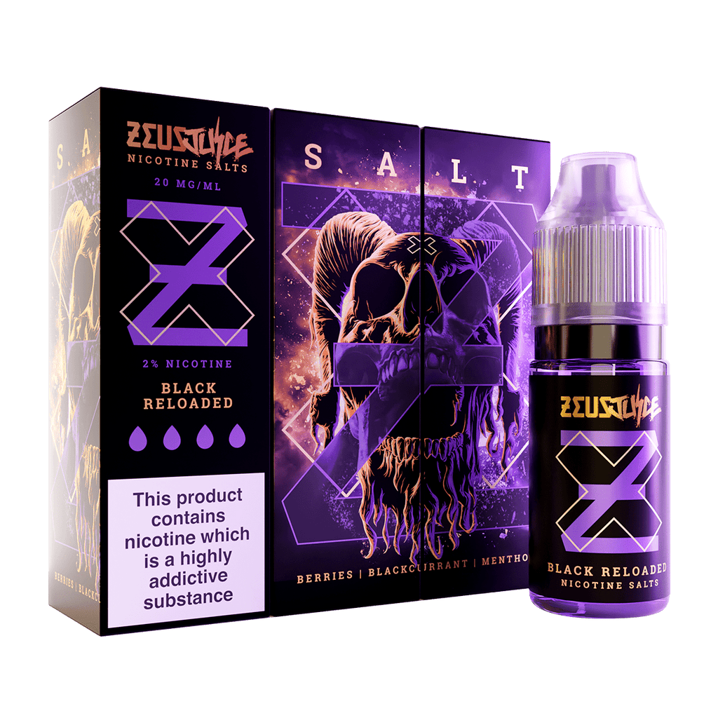 Zeus Juice Nic. Salt - Black Reloaded - Master Vaper