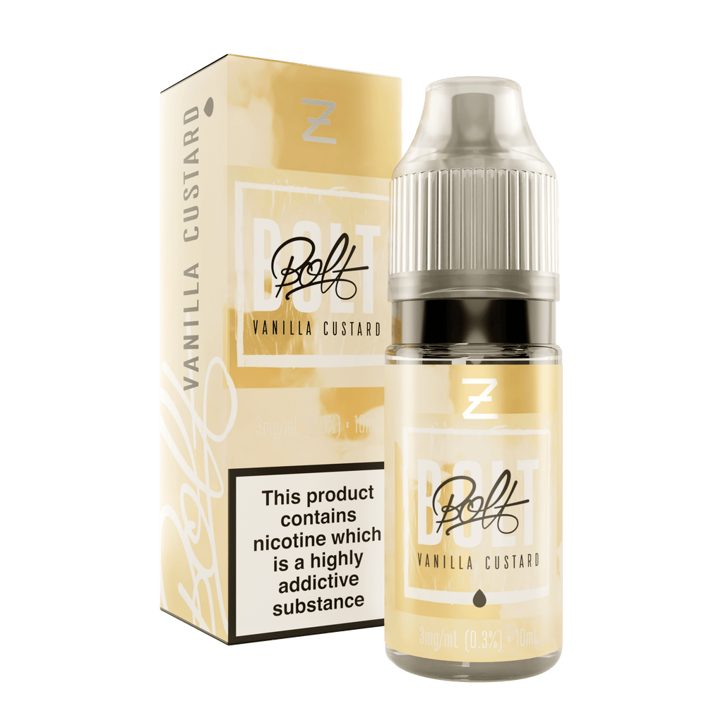 Zeus Juice Bolts 10ml - Vanilla Custard - Vapeorist