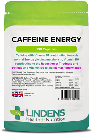 Caffeine Energy 200mg Capsules