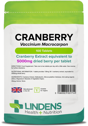 Cranberry Juice 5000mg Tablets (100 Tablets)