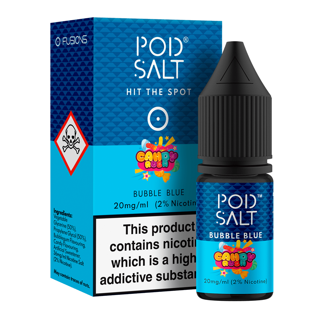 POD Salt - Bubble Blue Vape E-Liquid Online | Vapeorist