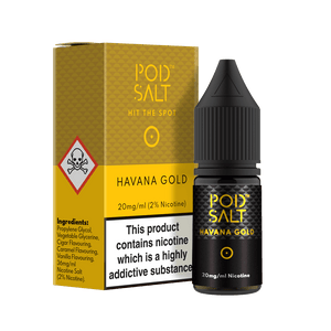 POD Salt - Havana Gold Vape E-Liquid Online | Vapeorist