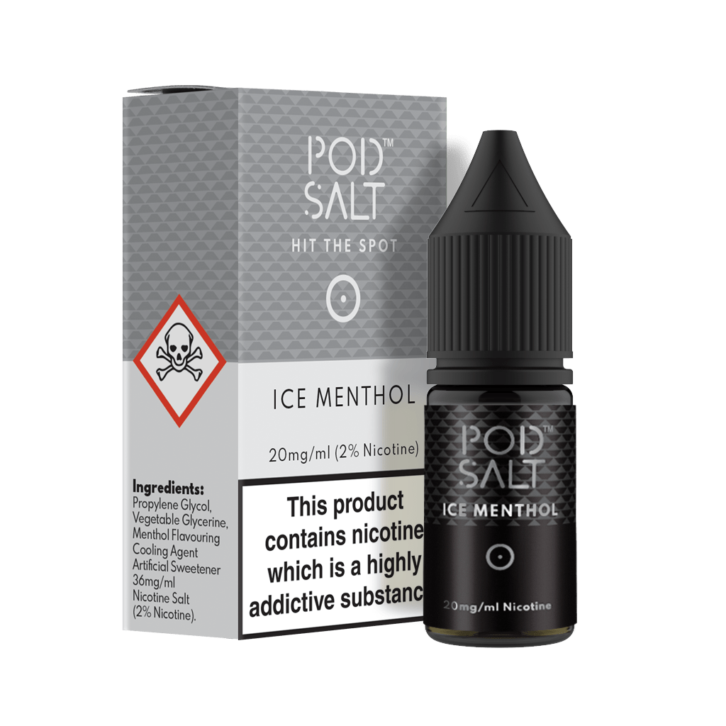 POD Salt - Ice Menthol Vape E-Liquid Online | Vapeorist
