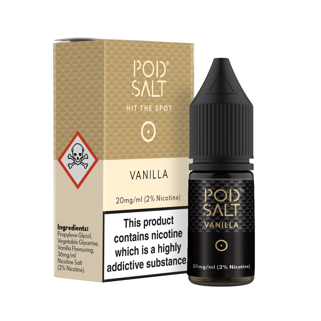 POD Salt - Vanilla Vape E-Liquid Online | Vapeorist