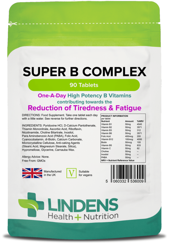 Super Vitamin B Complex Tablets 90 Tablets
