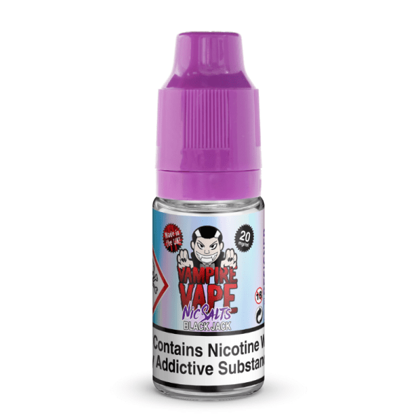 Vampire Vape Nic. Salt - Black Jack E-Liquid Online | Vapeorist