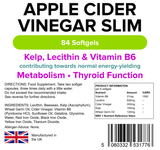 Apple Cider Vinegar Slim Capsules (84 Capsules)