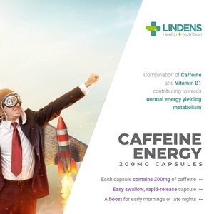 Caffeine Energy 200mg Capsules