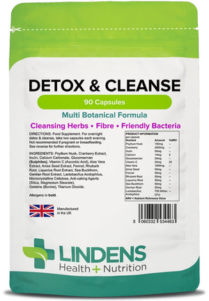 Detox & Cleanse Capsules (90 Capsules)