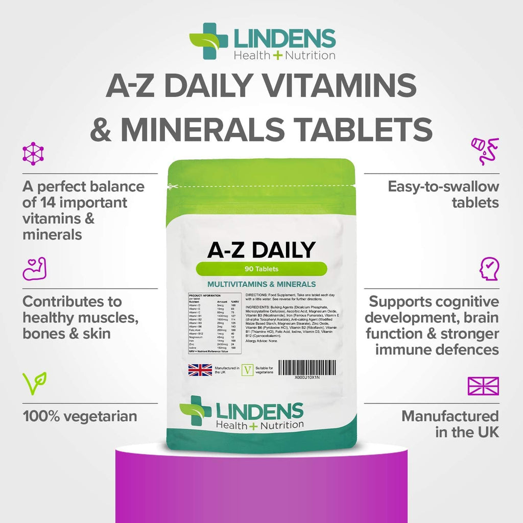 Multivitamins A-Z Daily Tablets 360 Tablets