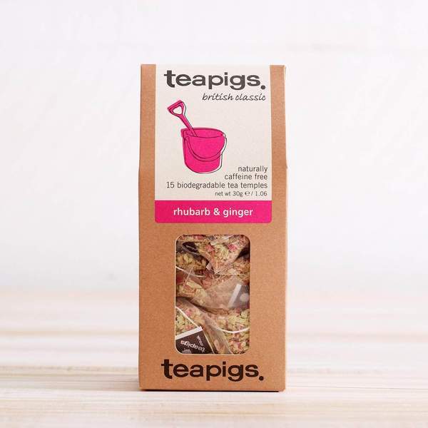 Teapigs - Rhubarb & Ginger Tea Bags