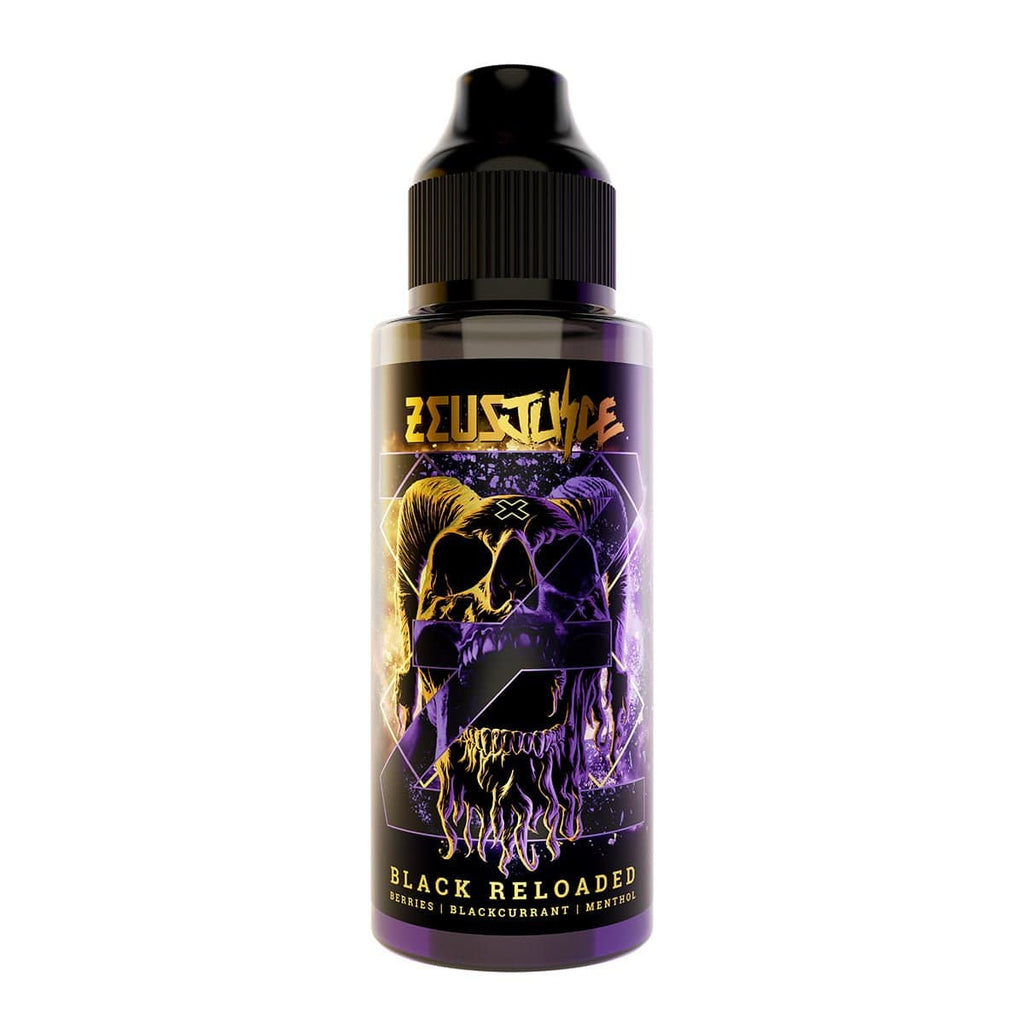 Buy Zeus Juice 100ml - Black Reloaded Vape E-Liquid | Vapeorist