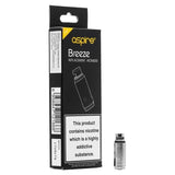 Aspire Breeze 0.6 ohm (Full Pack of 5)  Replacement Coils | Vapeorist