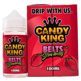 Candy King 120ml Strawberry Belts E-Liquid