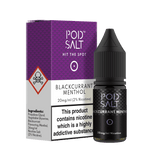 POD Salt - Blackcurrant Menthol Vape E-Liquid Online | Vapeorist