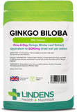 Ginkgo Biloba 6000mg Tablets (100 Tablets)